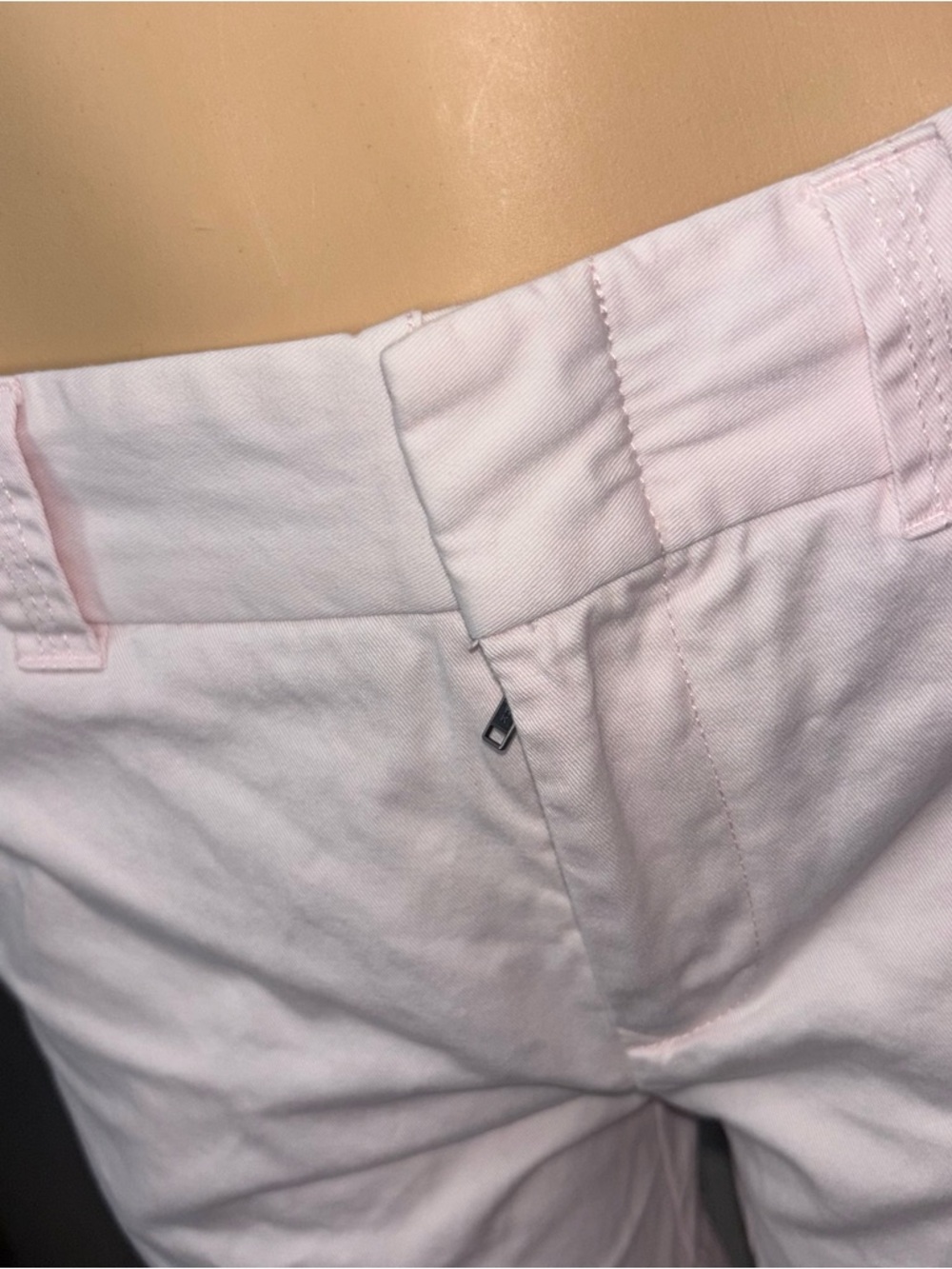 Tommy Hilfiger Pale Pink Chino Bermuda Shorts - Picture 5 of 7